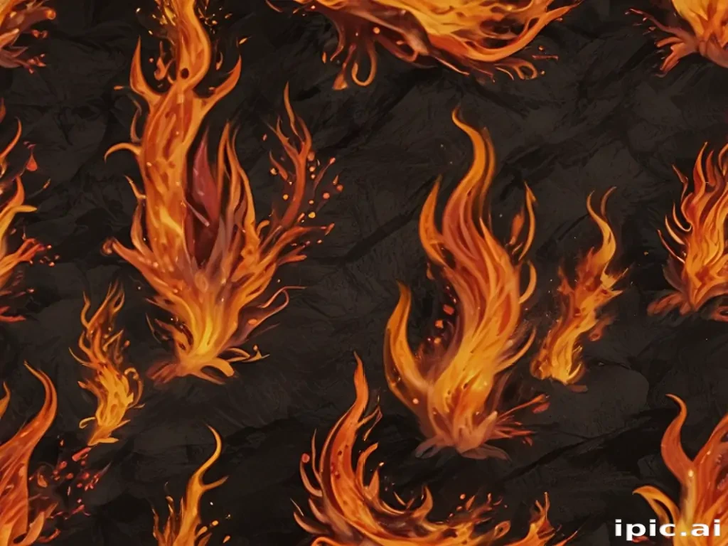 background for fire