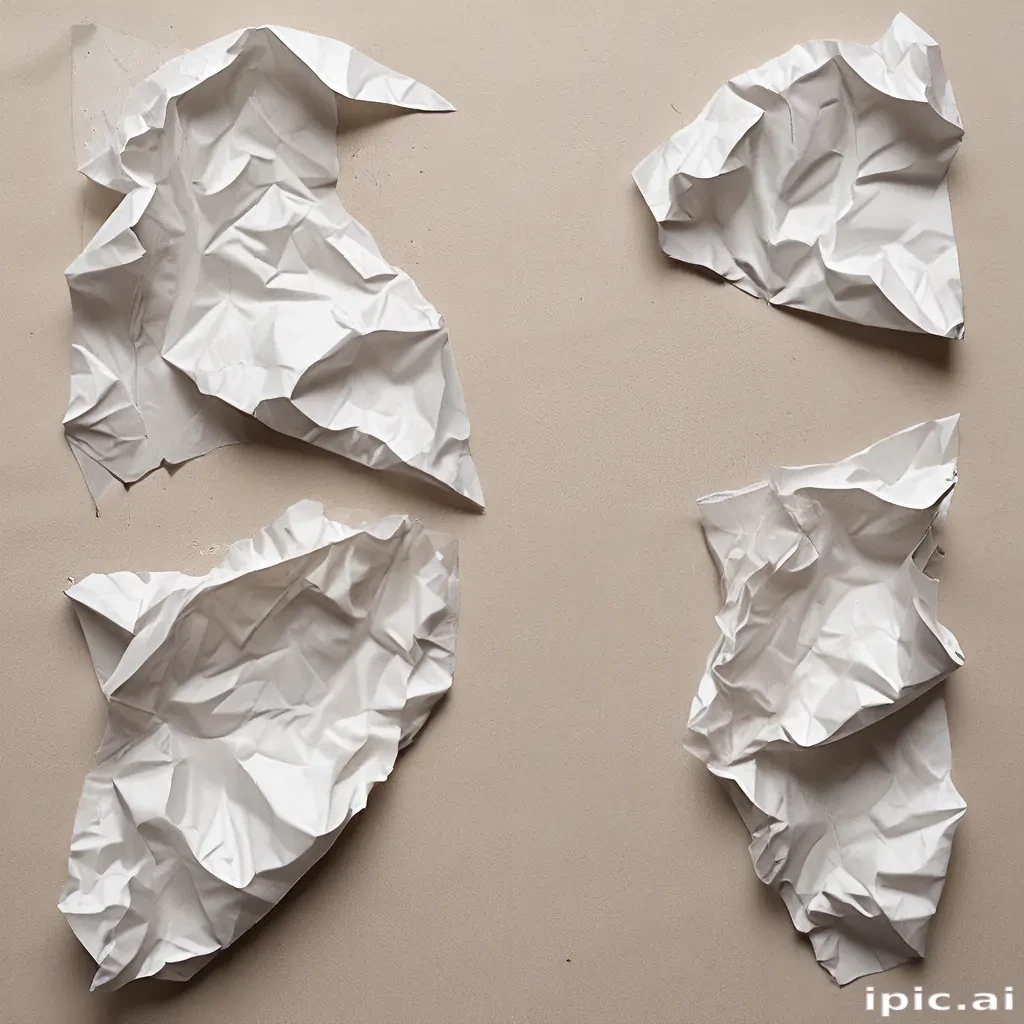 crumpled paper overlay