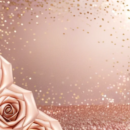 glitter rose gold background