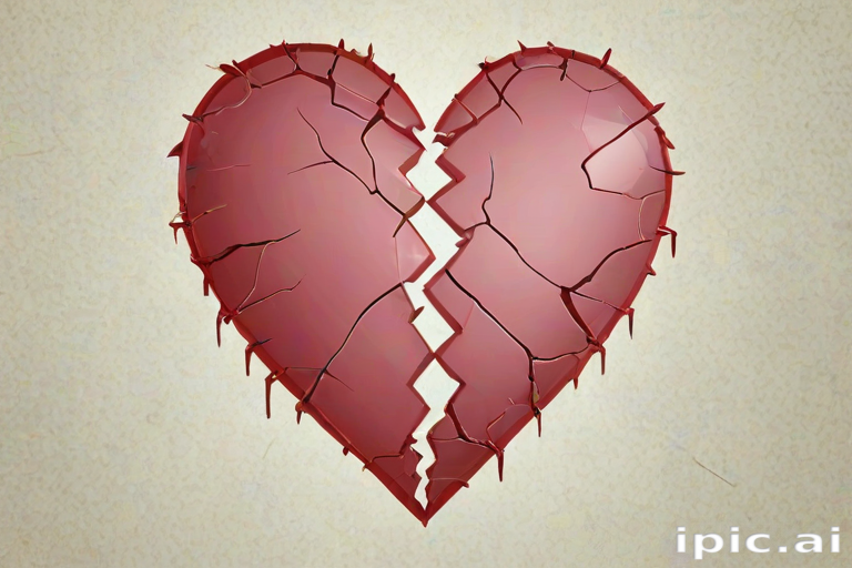 broken heart transparent