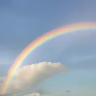pastel rainbow