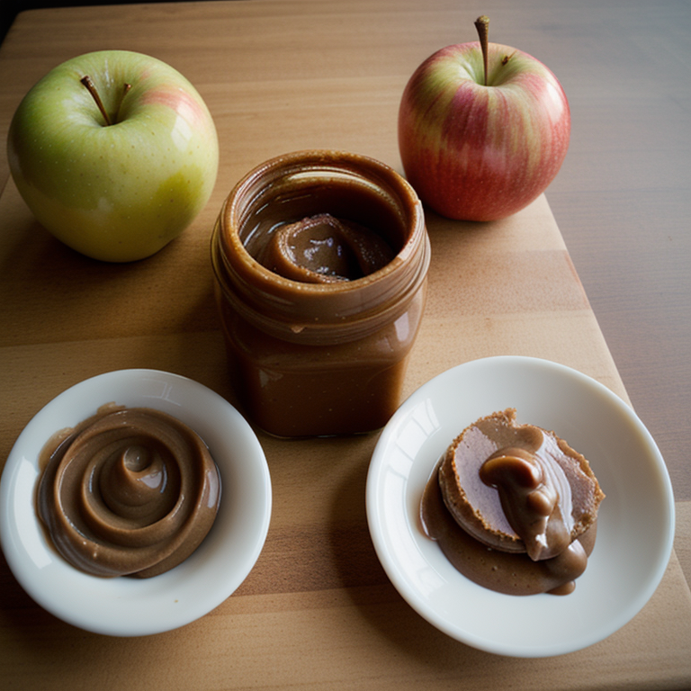 apple butter and peanut butter