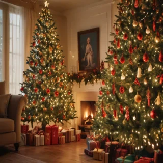 aesthetic christmas background