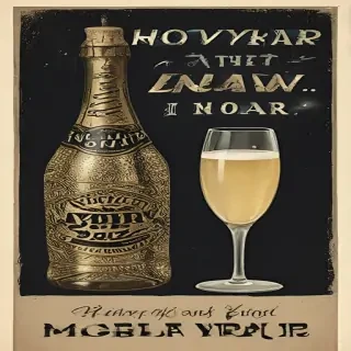 happy new year vintage