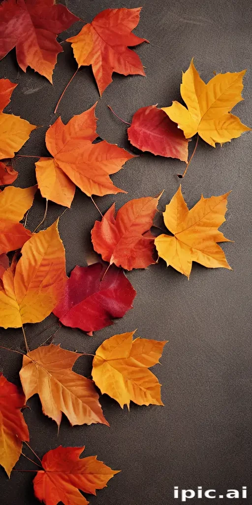 autumn leaves iphone wallpaper