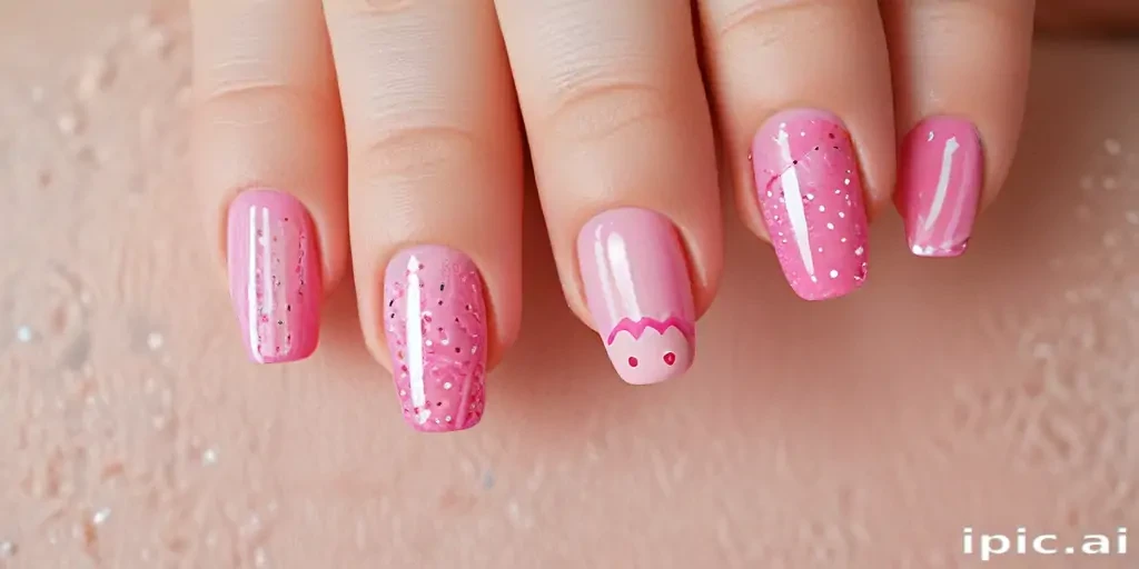 cute pink design