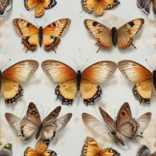 pictures of drawings of butterflies