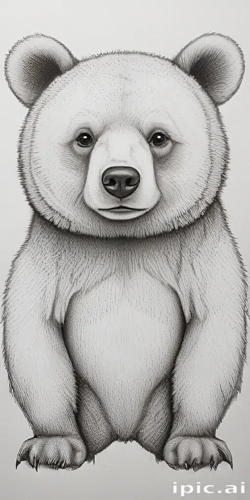 bear pic drawing