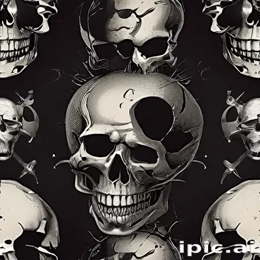 skull wallpaper iphone
