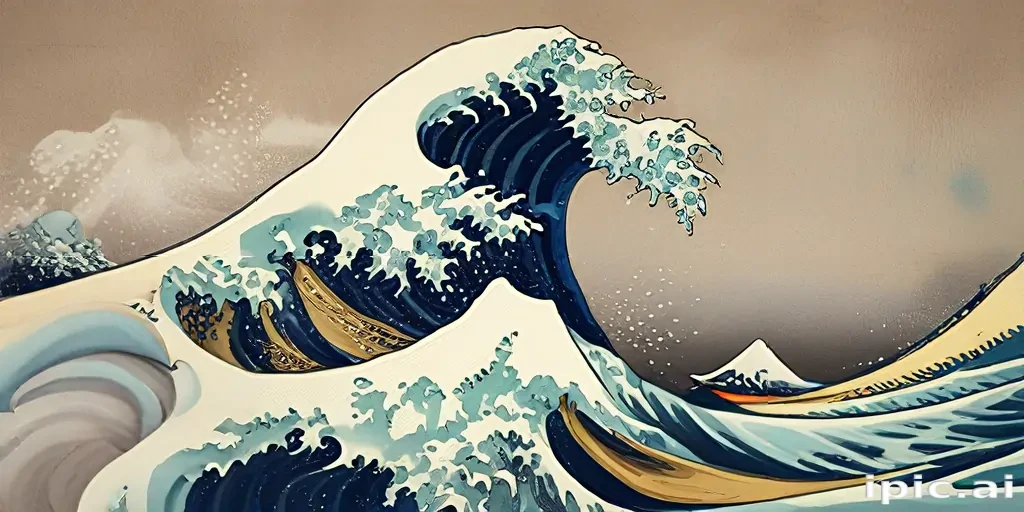 the great wave wallpaper