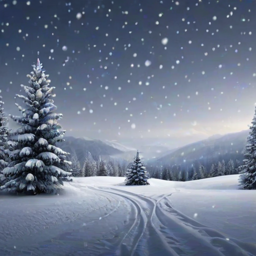 snow falling png