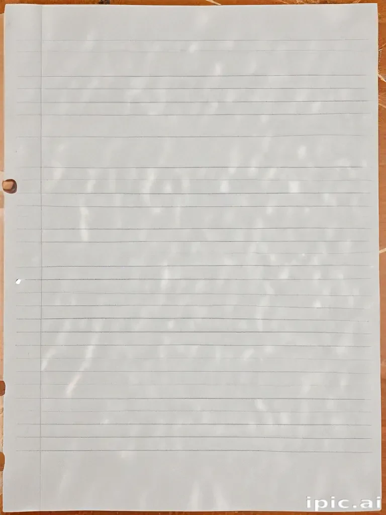 notebook paper image