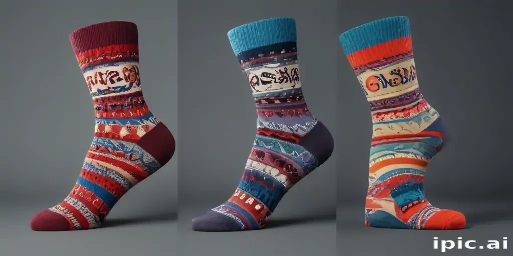 sock mockup