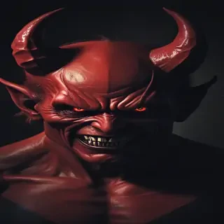 wallpaper of the devil
