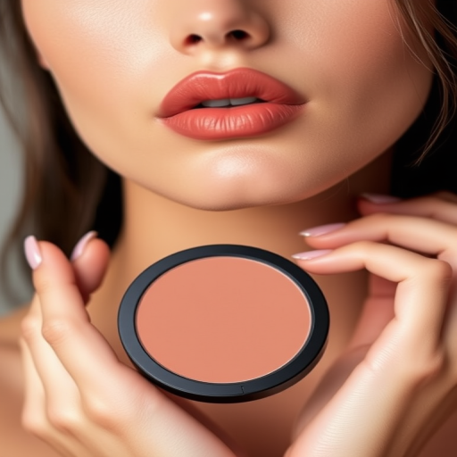 Sophisticated "Nude Suede" matte lip powder gives lips a velvety, soft-focus effect in a neutral tone, enhancing natural beauty for everyday elegance
