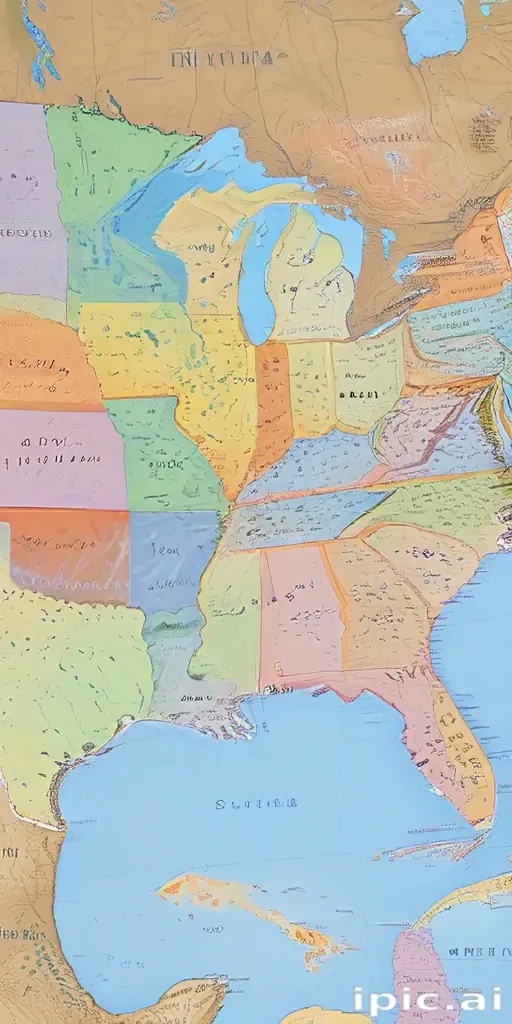 show me a map of the united states