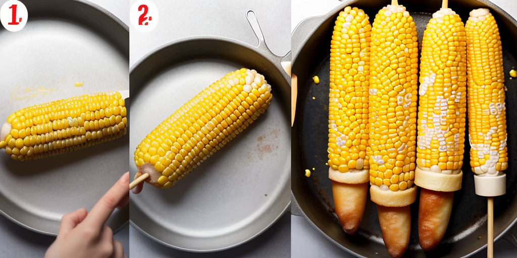 how to air fry a corn dog