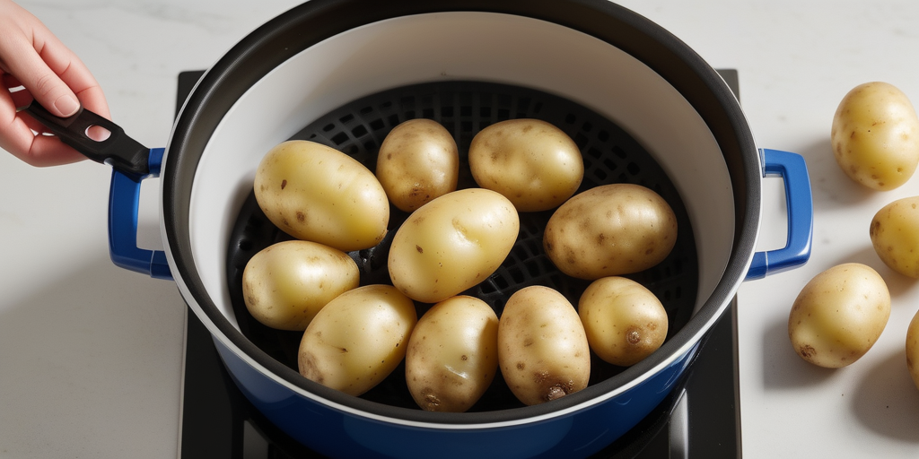 should you boil potatoes before air frying