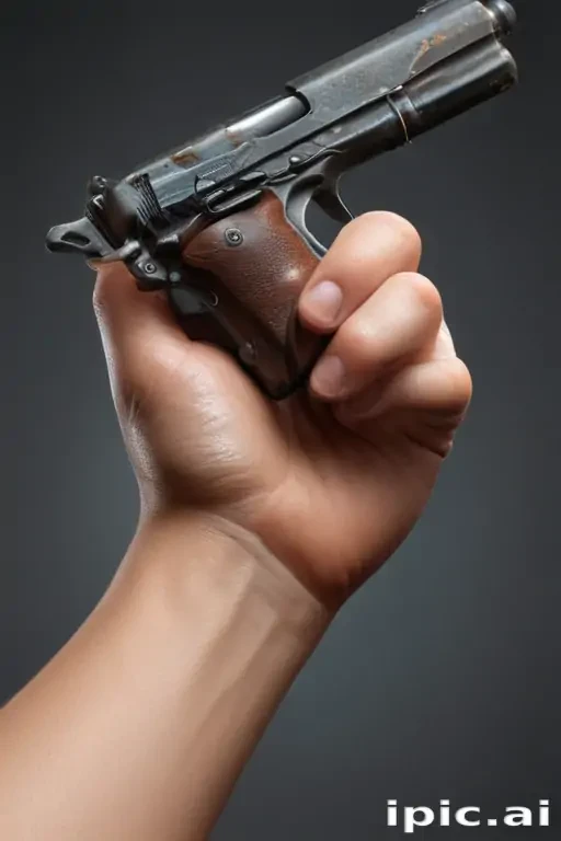 hand with gun png