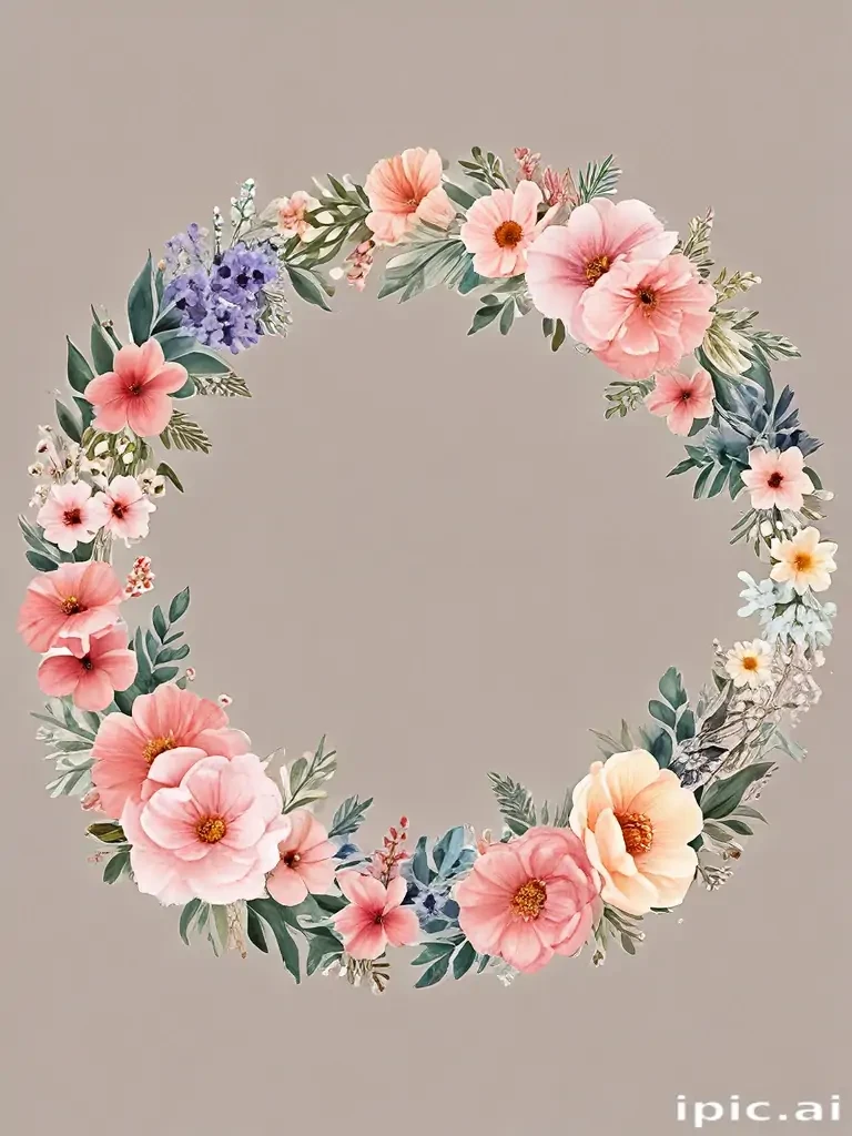 flower circle png