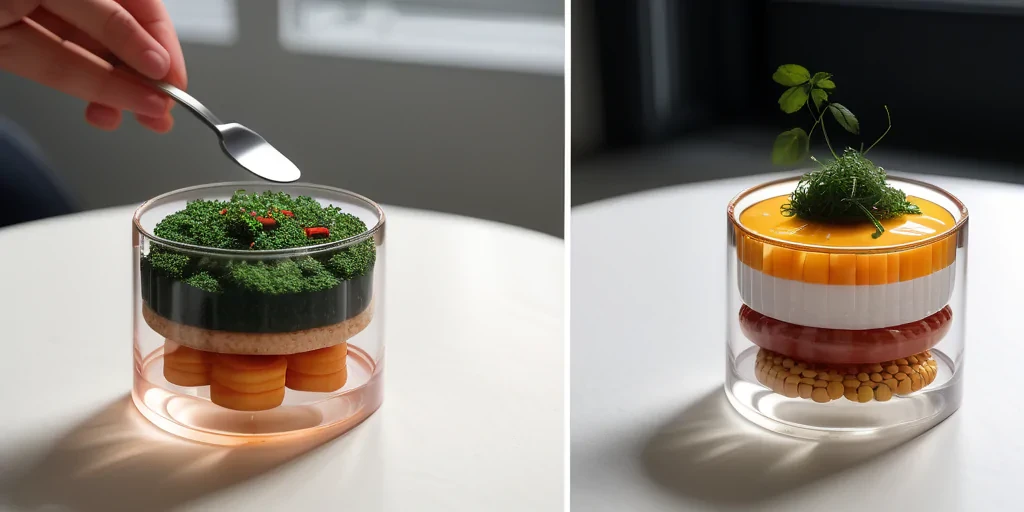 transparent food
