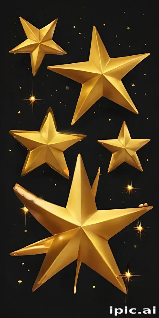gold stars png