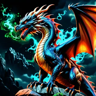 dragon backround