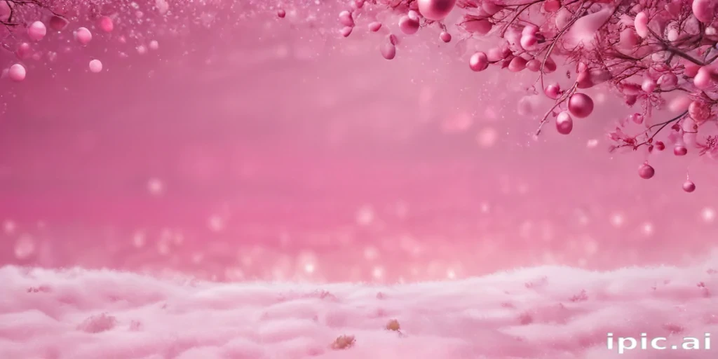 pink christmas background