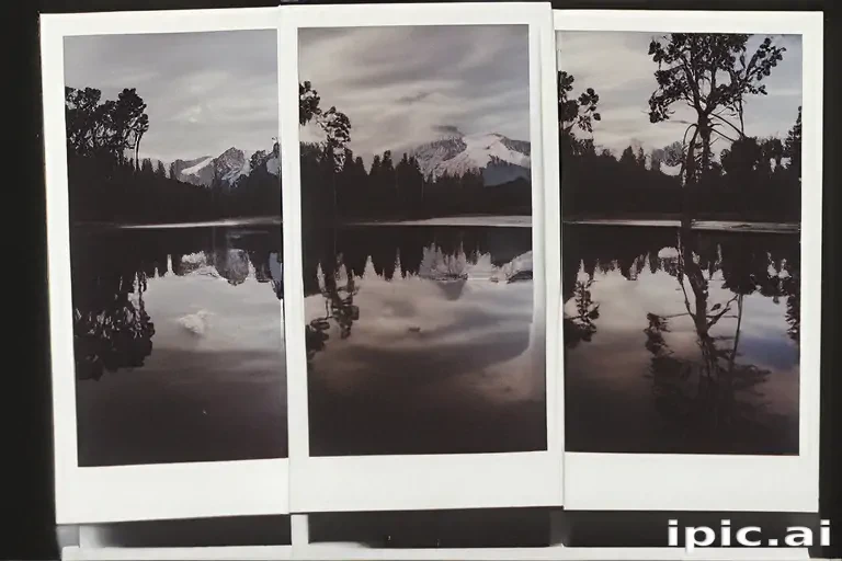 aesthetic polaroid frame