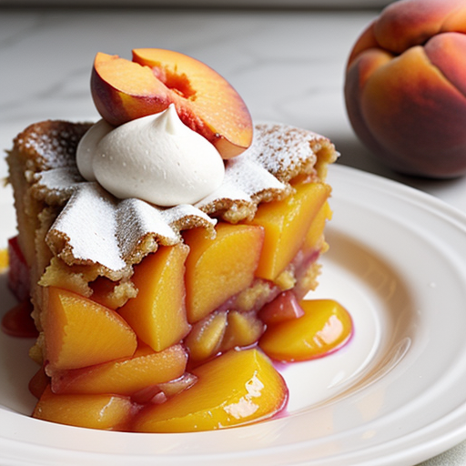 how to make peach cobbler with cake mix