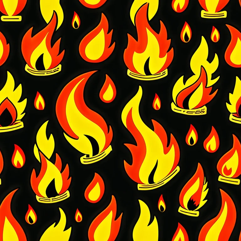 fire doodle