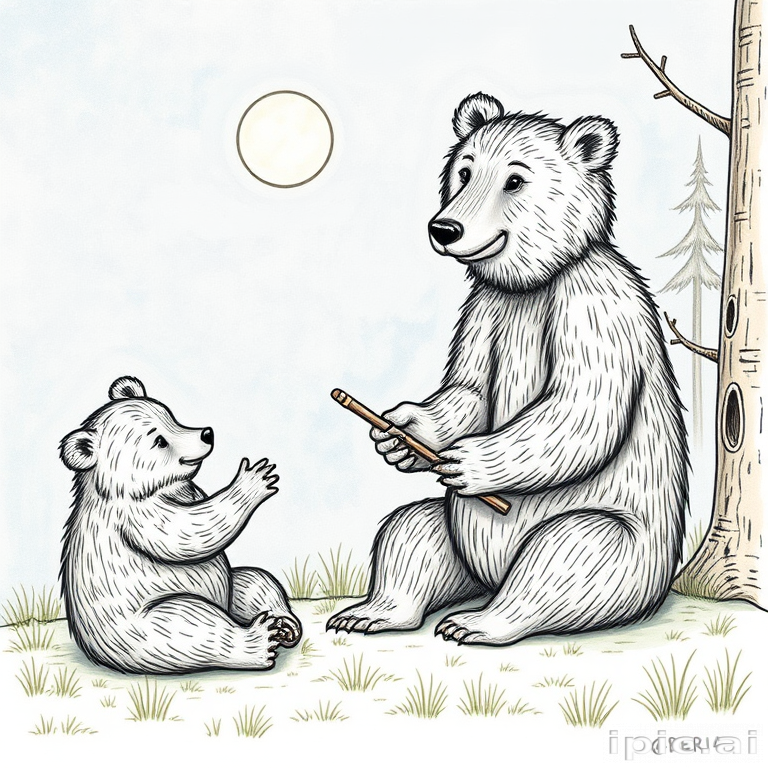 bear drawlings