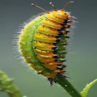caterpillar to butterfly