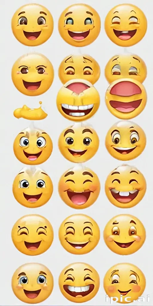 smiling emoji transparent