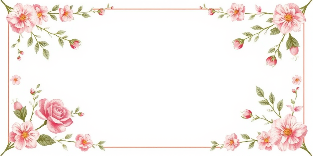 floral page borders