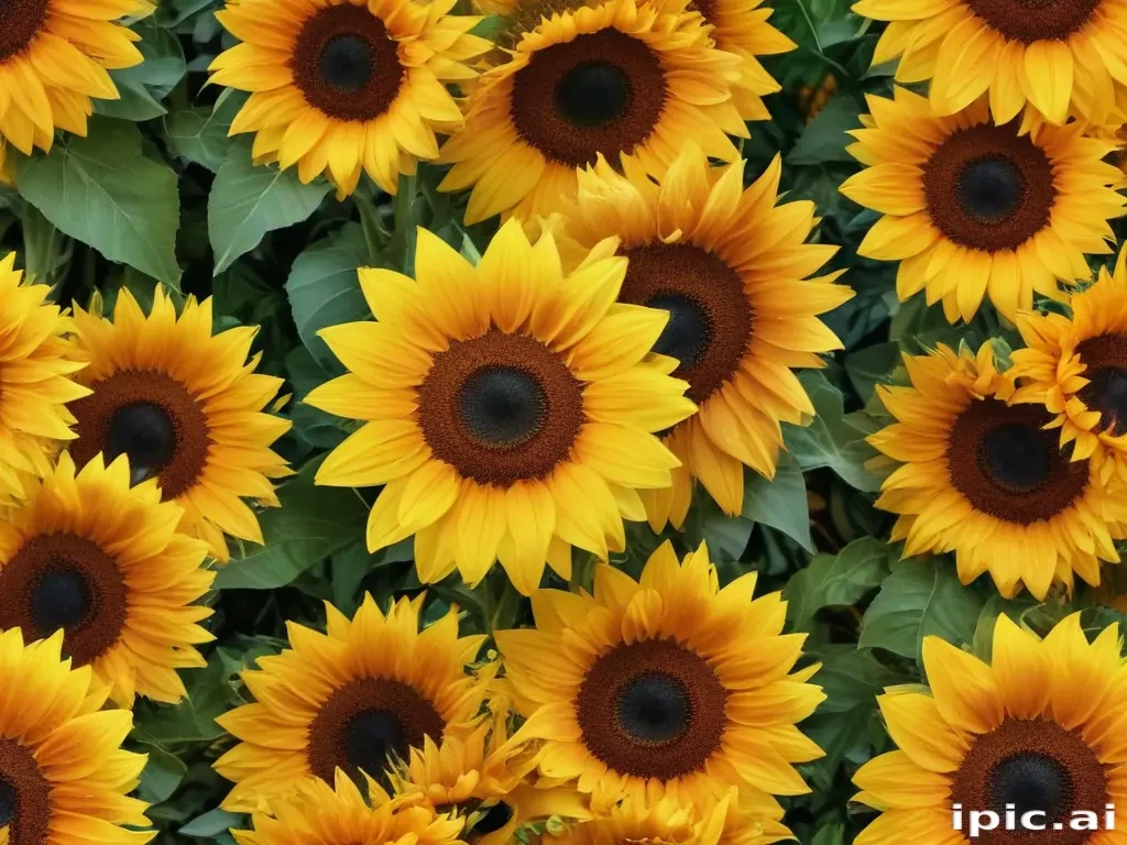 sunflower backgrounds aesthetic