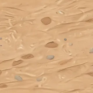 cartoon sand