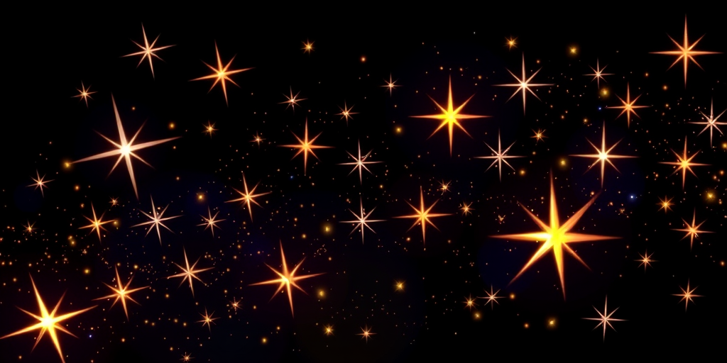 sparkling stars png