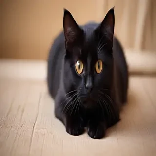 cute black cat wallpaper