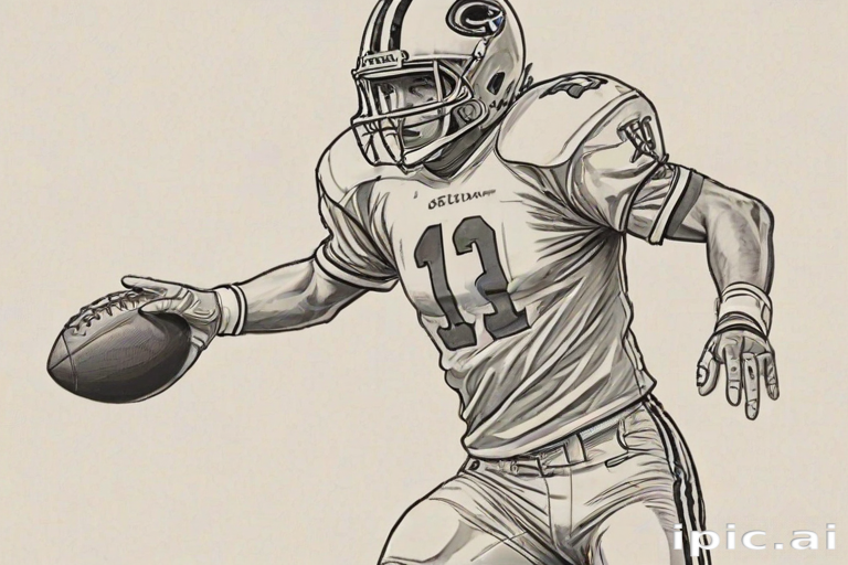 football drawing