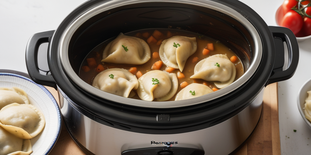 pierogies in a crock pot