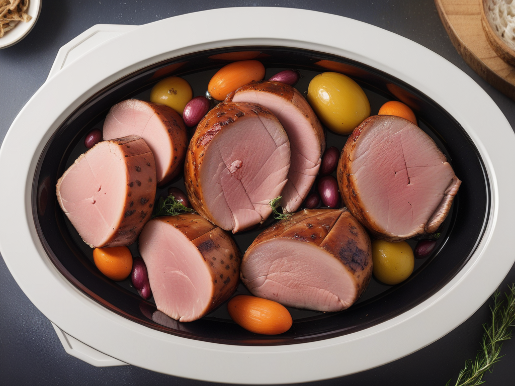 ham hock in a slow cooker