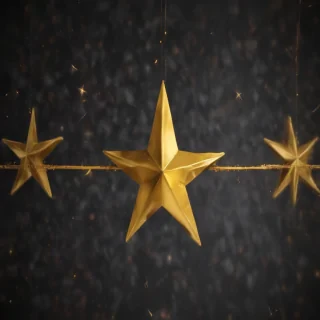 gold star background