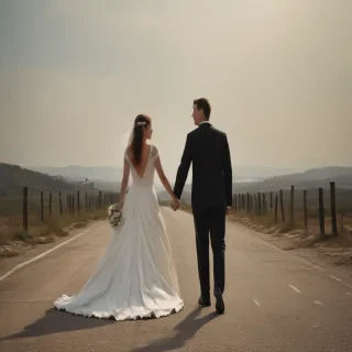 just married