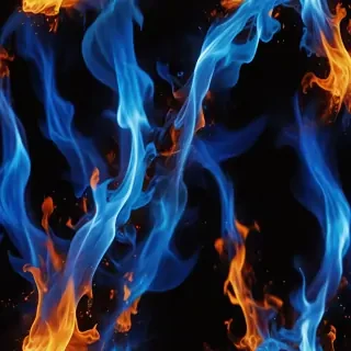 blue flame background