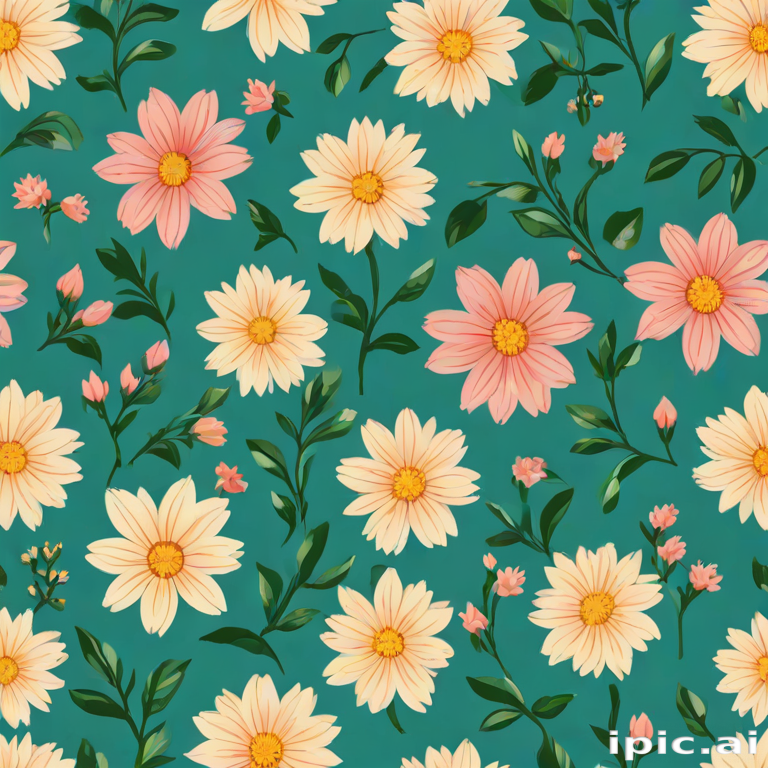 simple flower background