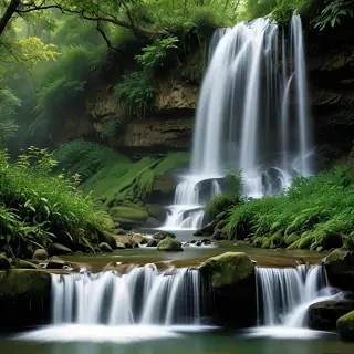 desktop waterfall backgrounds