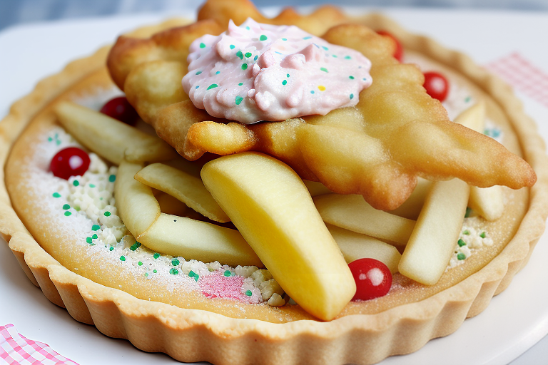 tart sprinkle for fish and chips