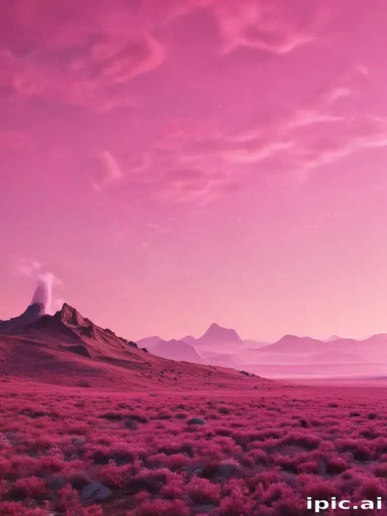 pink plain bg