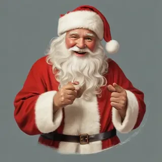 vintage santa png
